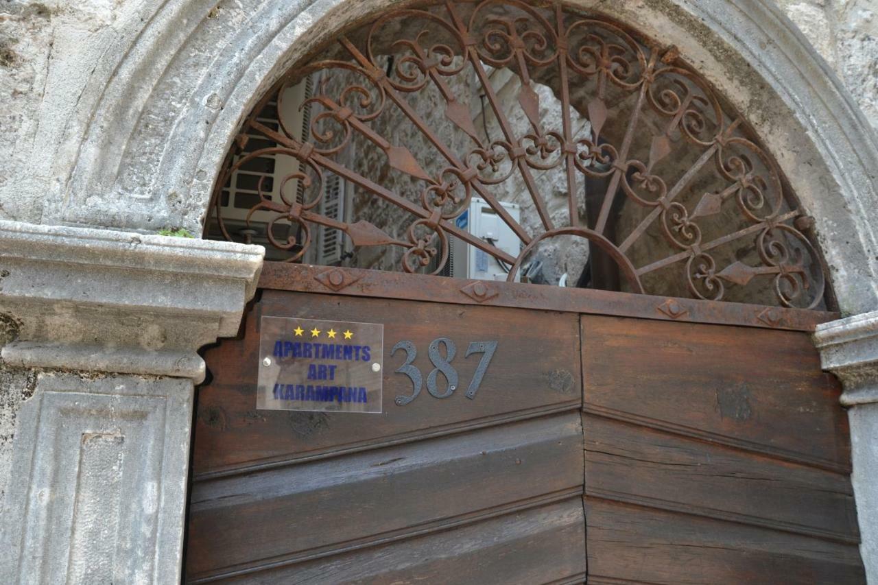 Apartmani Art Karampana Κότορ Εξωτερικό φωτογραφία